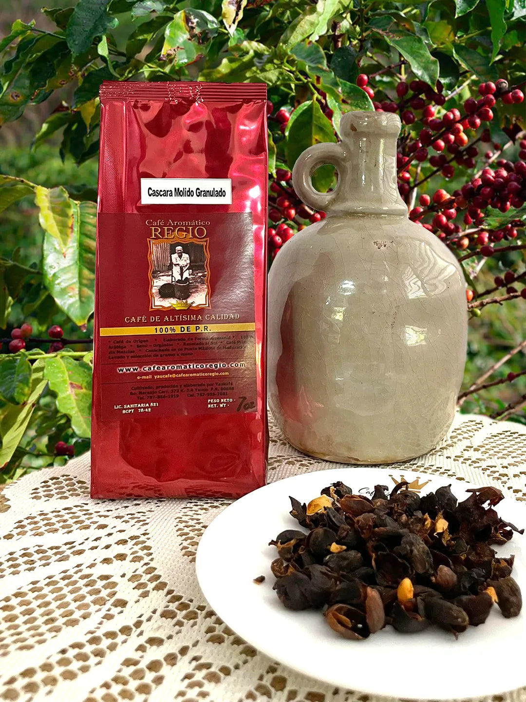 Coffee Husk -Granulated Grind